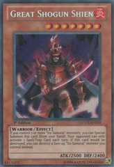 Great Shogun Shien - LCGX-EN233 - Secret Rare - Unlimited Edition