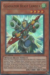 Gladiator Beast Lanista - LCGX-EN252 - Ultra Rare - Unlimited Edition