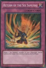 Return of the Six Samurai - LCGX-EN262 - Common - Unlimited Edition