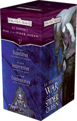R.A. Salvatore's War of the Spider Queen Gift Set, Books 1-3