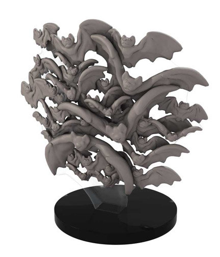 Flock of Bats (Grey) (099C)