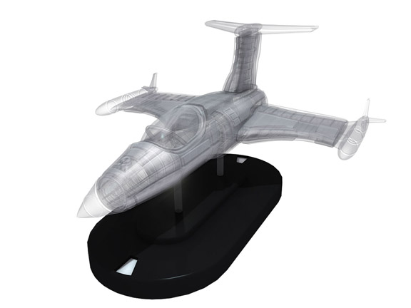 Invisible Jet (Piloted) (V003b)