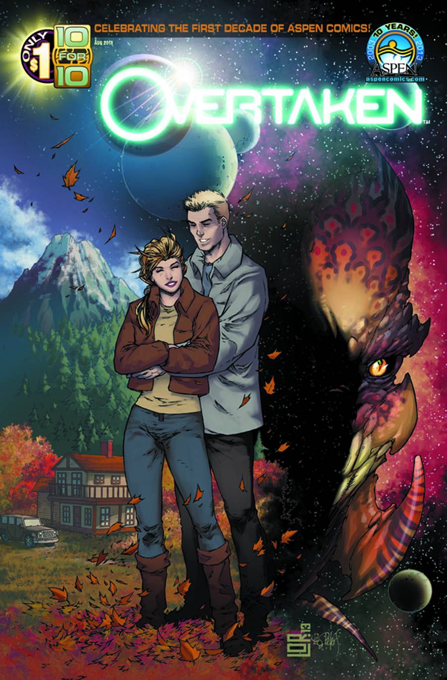 Overtaken #1 (Of 5) Direct Market Cover