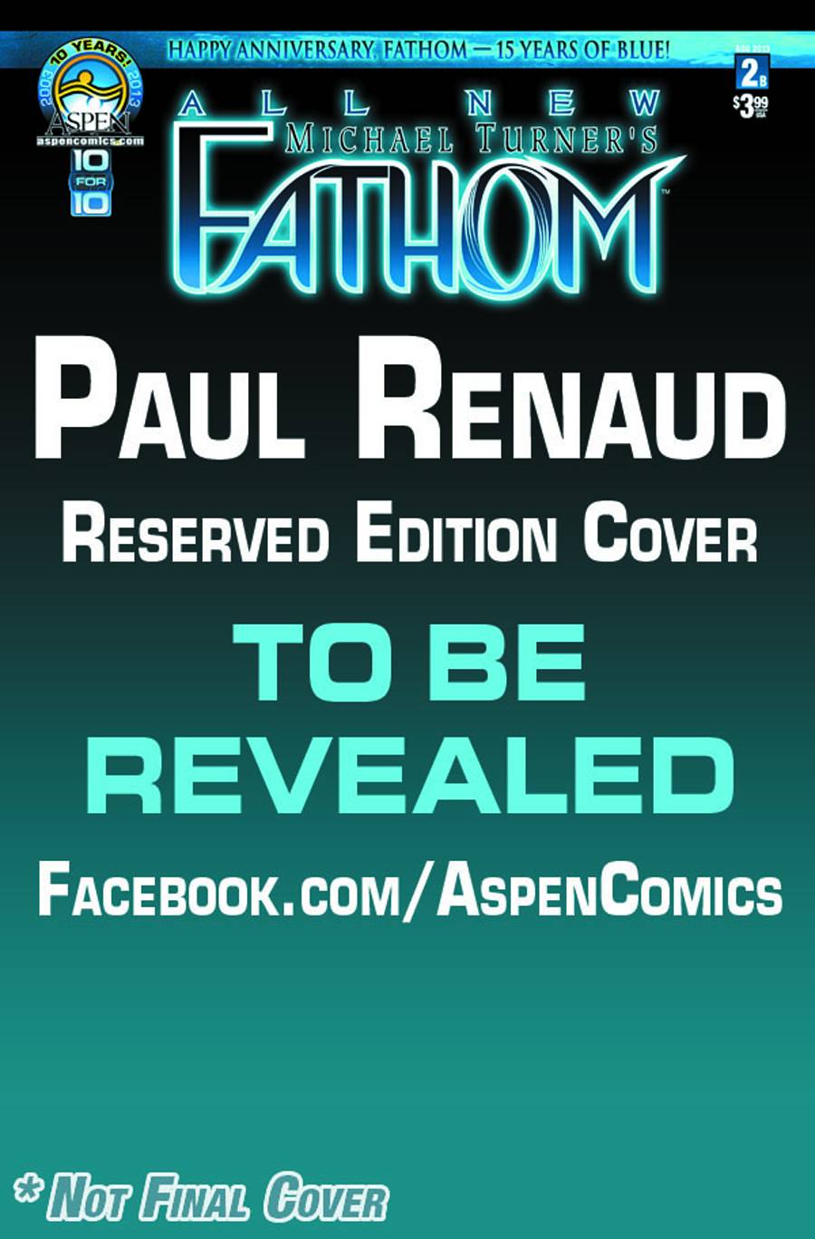 All New Fathom #2 (Of 8) Aspen Reserved Cover