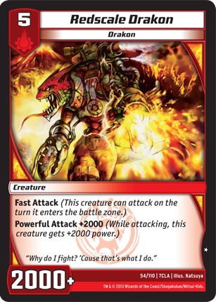 Redscale Drakon
