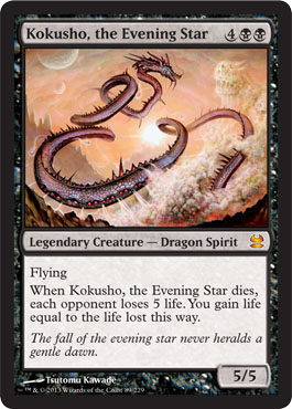 Kokusho, the Evening Star - Foil