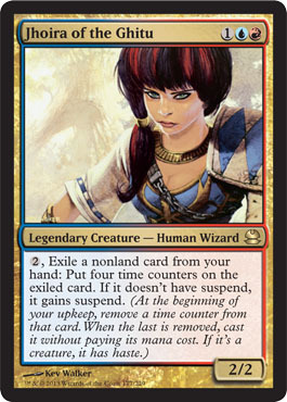 Jhoira of the Ghitu - Foil