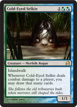 Cold-Eyed Selkie - Foil