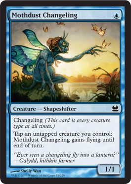 Mothdust Changeling - Foil