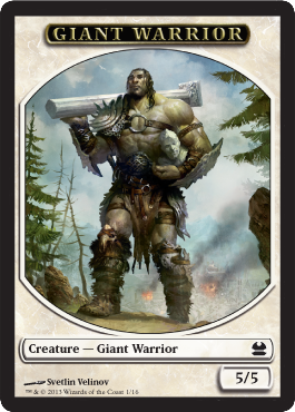 Giant Warrior Token