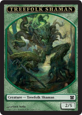 Treefolk Shaman Token