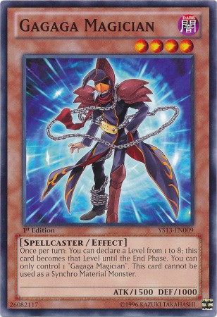 Gagaga Magician - YS13-EN009 - Common - 1st Edition