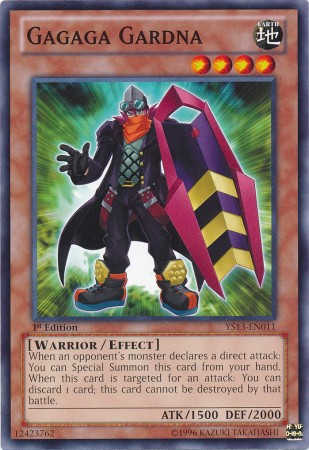 Gagaga Gardna - YS13-EN011 - Common - 1st Edition