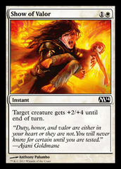 Show of Valor - Foil