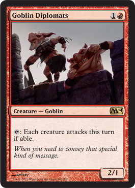 Goblin Diplomats - Foil