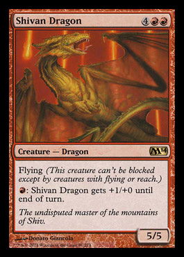 Shivan Dragon - Foil