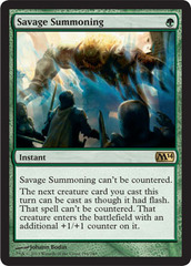 Savage Summoning - Foil