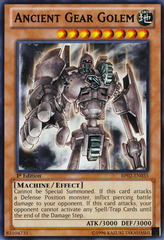 Ancient Gear Golem - BP02-EN035 - Rare - 1st Edition