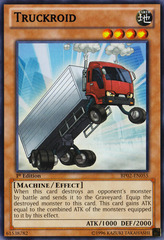 Truckroid - BP02-EN055 - Rare - 1st Edition