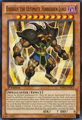 Exodius the Ultimate Forbidden Lord - BP02-EN063 - Common - 1st Edition