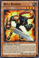 Bull Blader - BP02-EN115 - Rare - 1st Edition