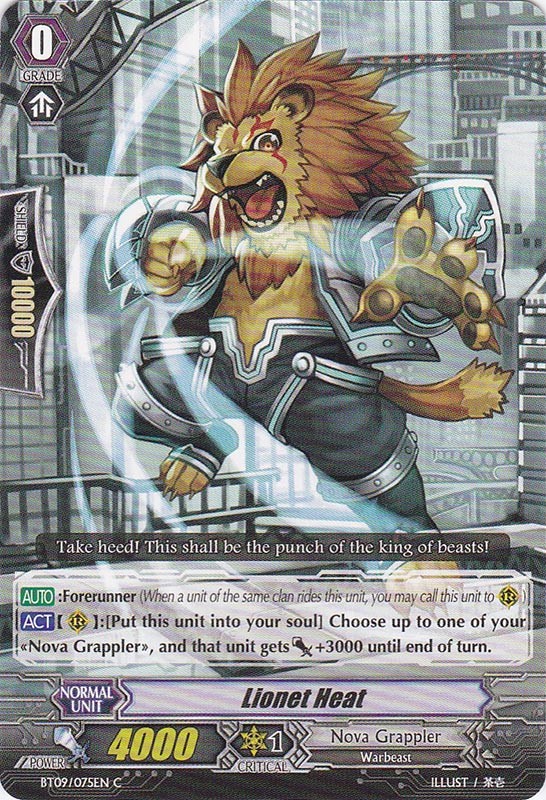 Lionet Heat - BT09/075EN - C