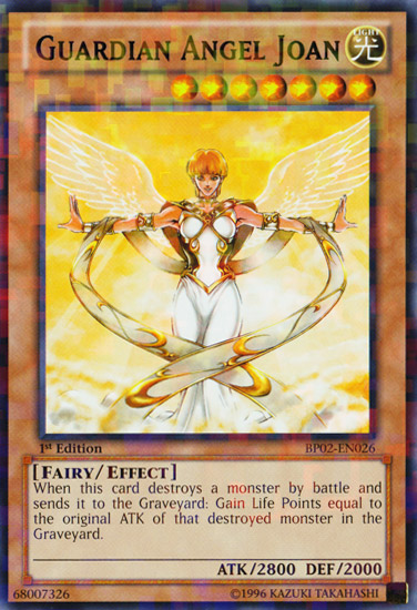 Guardian Angel Joan -- BP02-EN026 -- Mosaic Rare - 1st Edition