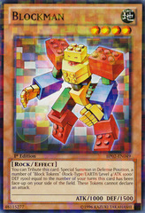 Blockman - BP02-EN049 - Mosaic Rare - 1st Edition