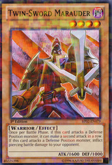 Twin-Sword Marauder - BP02-EN079 - Mosaic Rare - 1st Edition