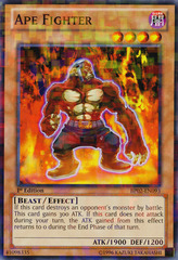 Ape Fighter - BP02-EN093 - Mosaic Rare - 1st Edition