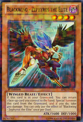 Blackwing - Zephyros the Elite - BP02-EN098 - Mosaic Rare - 1st Edition