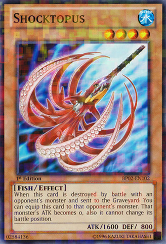 Shocktopus - BP02-EN102 - Mosaic Rare - 1st Edition