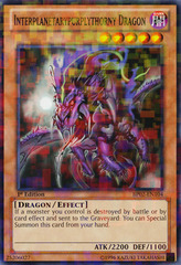 Interplanetarypurplythorny Dragon - BP02-EN104 - Mosaic Rare - 1st Edition