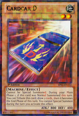 Cardcar D - BP02-EN112 - Mosaic Rare - 1st Edition