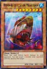 Hyper-Ancient Shark Megalodon - BP02-EN121 - Mosaic Rare - 1st Edition