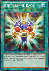 Reptilianne Rage - BP02-EN156 - Mosaic Rare - 1st Edition