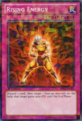 Rising Energy - BP02-EN185 - Mosaic Rare - 1st Edition