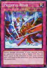 Prideful Roar - BP02-EN199 - Mosaic Rare - 1st Edition