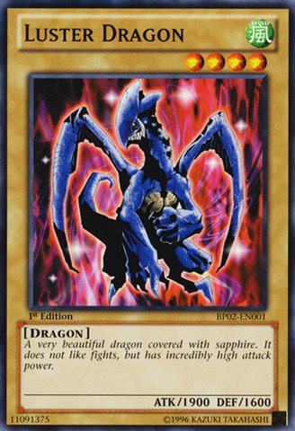 Luster Dragon - BP02-EN001 - Common - 1st Edition