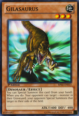 Gilasaurus - BP02-EN013 - Common - 1st Edition