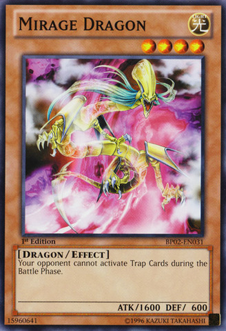 Mirage Dragon - BP02-EN031 - Common - 1st Edition