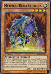 Mythical Beast Cerberus - BP02-EN042 - Common - 1st Edition