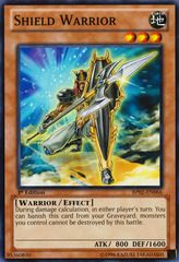 Shield Warrior - BP02-EN066 - Common - 1st Edition