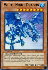 White Night Dragon - BP02-EN083 - Rare - 1st Edition