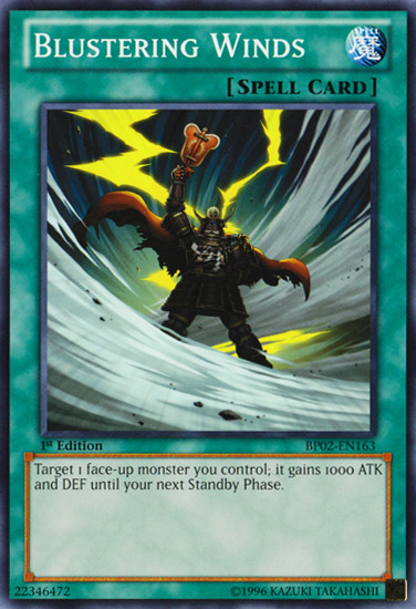 Blustering Winds - BP02-EN163 - Common - 1st Edition