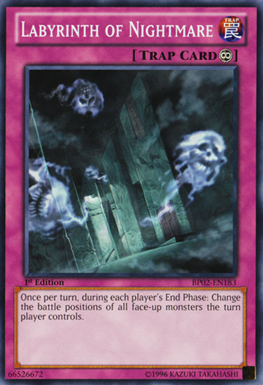 遊戯王OCG Labyrinth of Nightmare 1 x Labyrinth of Nightmare - BP02-EN183 - Common - 1st Edition