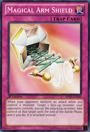 Magical Arm Shield - BP02-EN186 - Common - 1st Edition