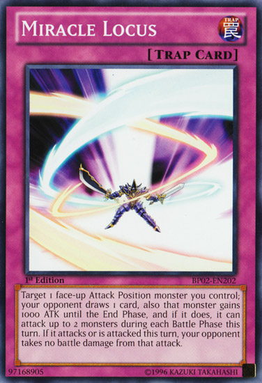 Miracle Locus - BP02-EN202 - Common - 1st Edition