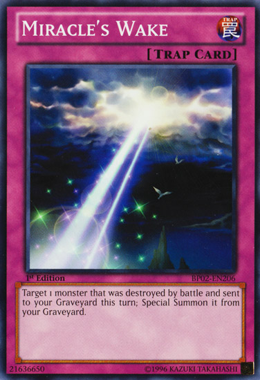 Miracles Wake - BP02-EN206 - Common - 1st Edition