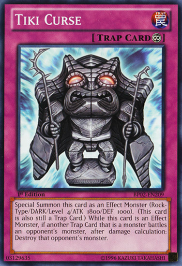 Tiki Curse - BP02-EN209 - Common - 1st Edition